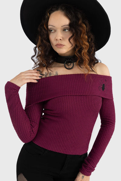 Cruor Off Shoulder Top