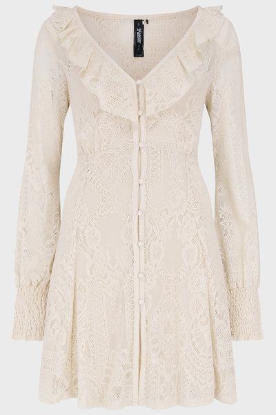 Cybele Lace Dress [Ivory]