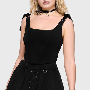 Chapel Blessing Pleated Mini Skirt