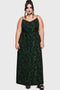 Cottage Chorus Maxi Dress [BLACK/GREEN]