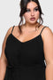 Cottage Chorus Maxi Dress [BLACK]
