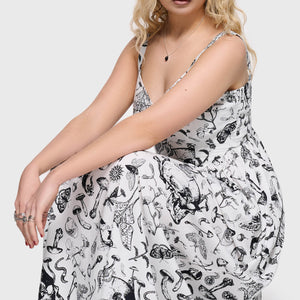 Junniper Maxi Dress [WHITE/BLACK]