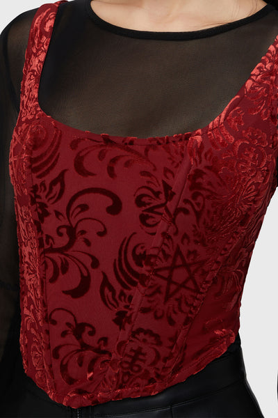 Crimson Bloodlust Corset