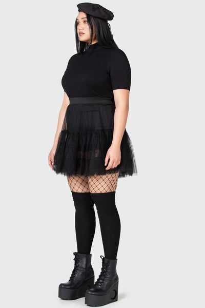 Dance All Night Mini Skirt [PLUS] Resurrect