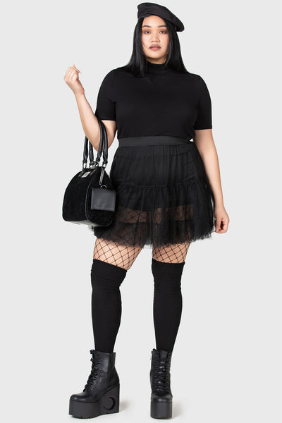 Dance All Night Mini Skirt [PLUS] Resurrect