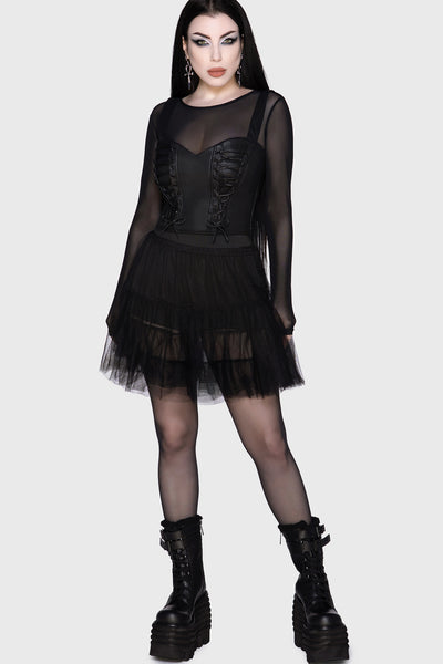 Dance All Night Mini Skirt