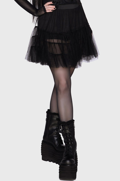 Dance All Night Mini Skirt