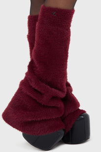 Dark Night Leg Warmers [Red]