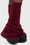 Dark Night Leg Warmers [Red]
