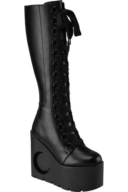 Dawn Wedge Boots Resurrect