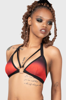 bra for women KILLSTAR - Anity Bondage - Black - KSRA007705
