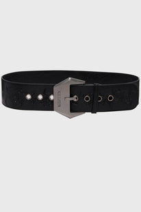 Devil's Darling Debossed Belt