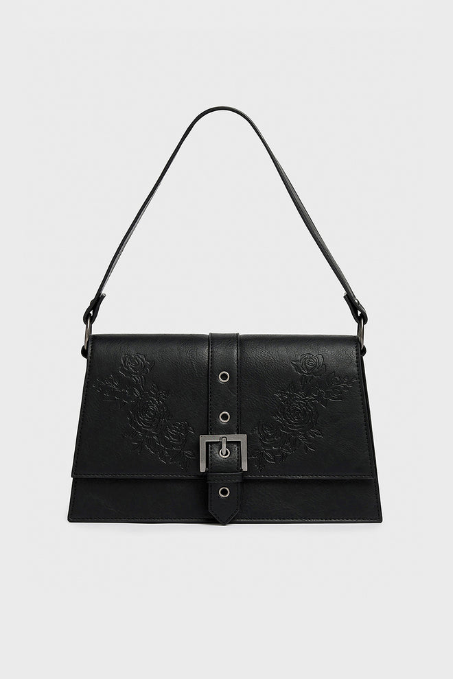 Devil's Darling Debossed Handbag