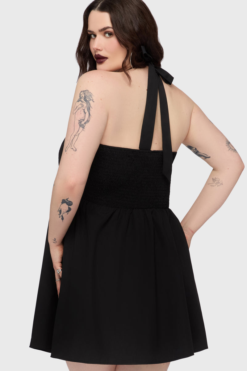 Devil's Darling Halter Neck Mini Dress
