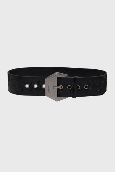 Devil's Darling Debossed Belt