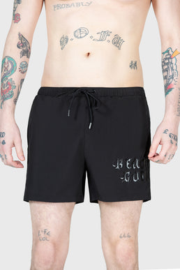Dive Into Hell Swim Shorts