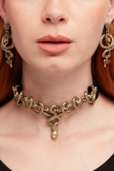 Deadly Coil Choker [Gold]