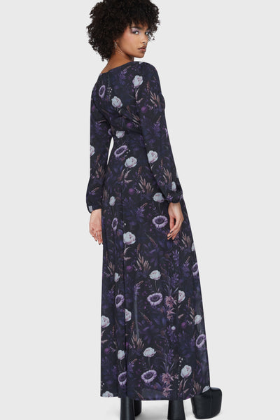 Dusk's Garden Maxi Dress