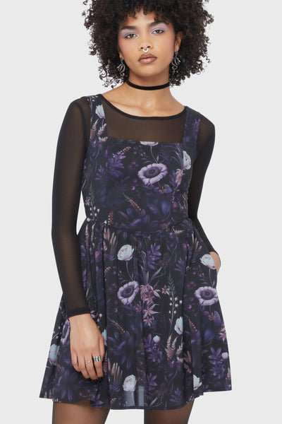 Dusk's Garden Mini Dress