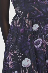 Dusk's Garden Mini Dress