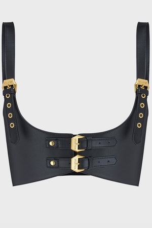 Ember Pit Harness [Black/Gold] | Killstar display picture 2