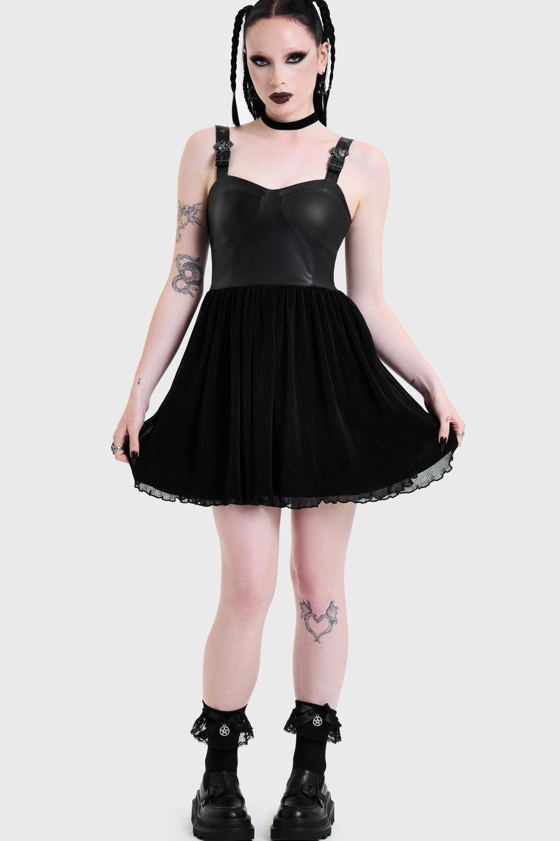 Estria Hex Cupped Mini Dress