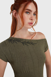 Ethereal Forest Mini Dress