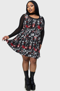 Evil Inside Skater Dress