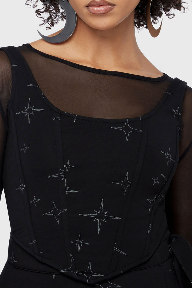 Ethereal Night Corset Top