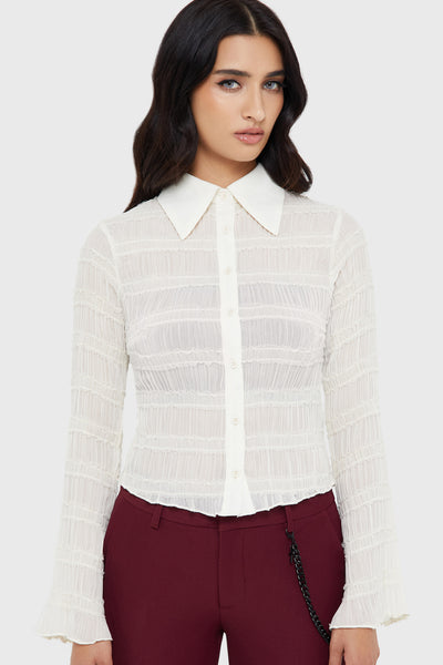 Fallen Light Top [IVORY]