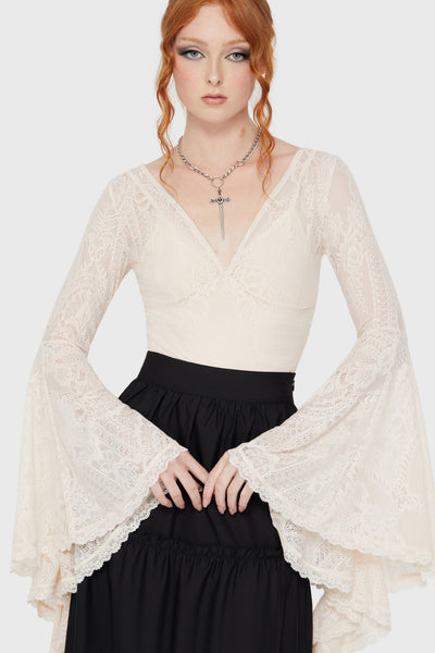 Fatal Attraction Bodysuit [IVORY]