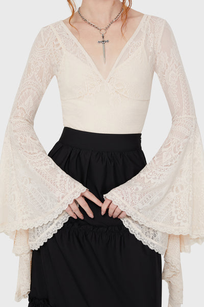 Fatal Attraction Bodysuit [IVORY]