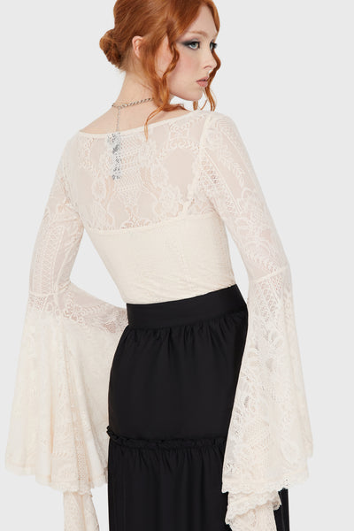 Fatal Attraction Bodysuit [IVORY]