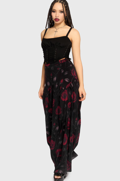 Fawnelle Lace Up Corset Top