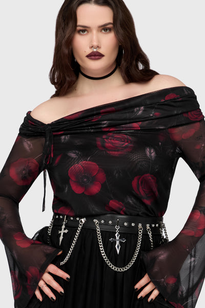 Fawnelle Off The Shoulder Top