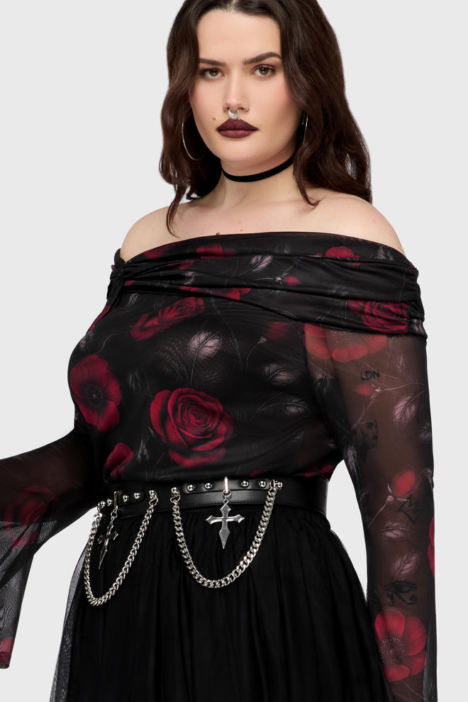 Fawnelle Off The Shoulder Top