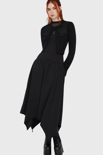 Forsaken Grove Midi Dress