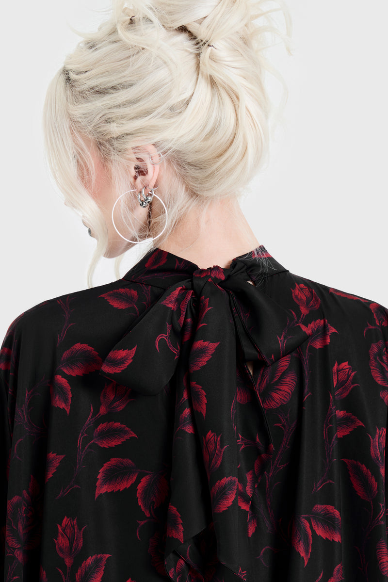 Funeral Rose Blouse