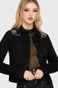 Gaia Adorned Embroidered Jacket