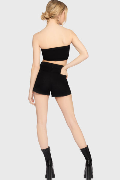 Gaia Adorned Embroidered Shorts