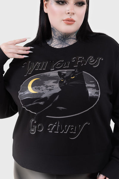 Go Away Sweatshirt [PLUS]