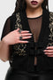 Golden Spire Knitted Top