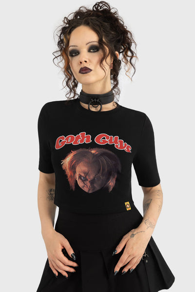 Goth Guys Shrunken T Shirt