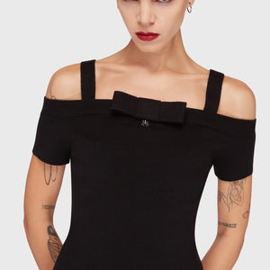 Graveyard Swing Bardot Top