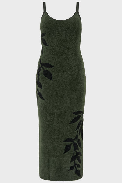 Grim Ferns Midi Dress