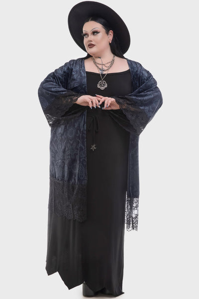 Half Vamp Kimono [PLUS]