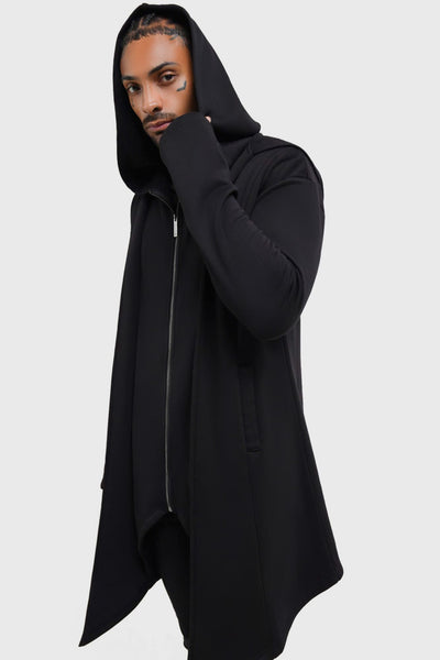 Hardcoded Poetry Longline Hoodie