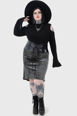 Plus size midi skirt 30 best sale