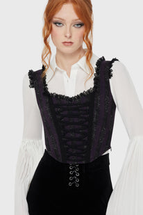 Haunted Phase Corset Top