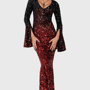 Hexemore Sequin Maxi Dress